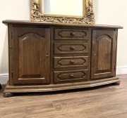 Komoda konsola klasyczna dębowa