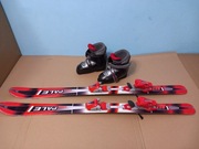 Narty Pale Allround 120 cm + wiązania + Buty Dalbello nr 32/33 (21cm)