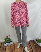 Damska Koszula Ciążowa Bonprix S 36 Zwiewna Różowa w Kwiaty