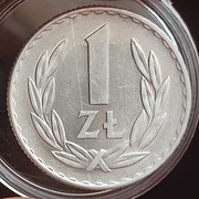 1 złoty 1949 * aluminium *