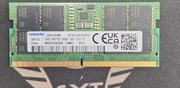 Pamięć RAM 1x 16GB Samsung SO-DIMM DDR5 5600MHz M425R2GA3BB0-CWM