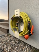 Wieszak na wąż ogrodowy stal nierdzewna uchwyt na wąż RoLL HooK