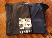 bluzka / t-shirt chłopięcy + koszulka polo dla chłopca rozmiar M (152)