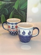 Kubek ceramiczny Mars Bolesławiec 300ml dwupak ceramika Bolesławiec