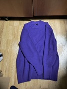 Fioletowy sweter damski L44/46