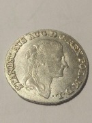 Moneta 1 złoty/4 grosze 1793r. MV, RZADKA i PIĘKNA,szczegóły,połysk,stan: 1