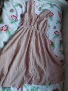 Sukienka 38 brązowa 