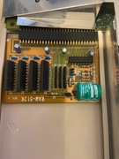 Rozszerzenie pamięci RAM z zegarem RTC pod klapkę do Commodore Amiga 500.