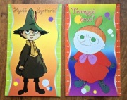 Pocztówki Muminki Moomin Finlandia Bulls 2001 – komplet 4 szt.