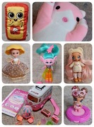 Zestaw ZABAWEK Laleczki - TROLLS, Na!Na!Na! i inne