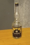 Butelka szklana  = = NAPOLEON = = Unikatowa sztuka