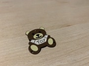 Przypinka broszka miś pin kolekcjonerski dla dzieci