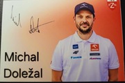 Micgal Doležal autograf skoki narciarskie 