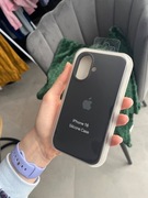 Case iPhone 16 etui silikonowe nowe czarne black plecki