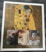 Światowe znane obrazy Gustav Klimt - Pocałunek - Nevis