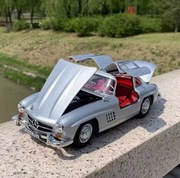 1:32 Mercedes Benz 300SL Model Samochodu z Metalu – Klasyczna Miniatura