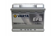Akumulator nowy VARTA DYNAMIC EFB 12V 60Ah 640A START-STOP - GWARANCJA!