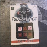 Zestaw 6 kości do gry w motywach Dragon Age