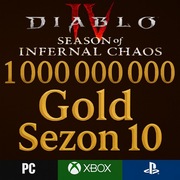 Diablo 4 Sezon 10 Infernal Chaos - Gold/Złoto 1.000.000.000 (1000mln)