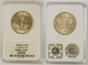 10 ZŁ 1965 KOLUMNA MS68. Stan Menniczy