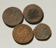 5 groszy 1923 1925 ...   zestaw 4 sztuk Wyprzedaż kolekcji 