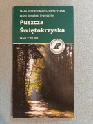 Puszcza Świętokrzyska mapa 