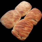 Bulka slodka z  jabłkiem MNIAM 160g 20szt