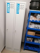 Szafka pracownicza ubraniowa BHP metalowa z atestem PZH