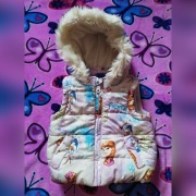 Bezrękawnik/Kamizelka Frozen 6/9miesiecy