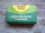 MYDŁO toaletowe wyborowe oliwkowe z allantoiną ( PRL )