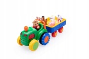 INTERAKTYWNY TRAKTOR FARMER + FIGURKA FARMER + ZWIERZETA DUMEL 