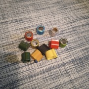 Tipesy dla gołębi pocztowych obrączki różne oddziały wykopki 