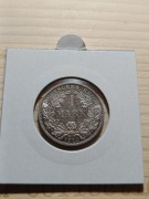 Moneta 1 Marka Cesarstwo Niemieckie 1914 srebro 0/900