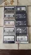 Kasety magnetofonowe zestaw 10 szt Basf type II Chrom 90 Maxima II i inne 