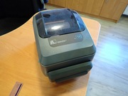 Drukarka etykiet Zebra GX420T + gilotyna (cutter) – sprawna
