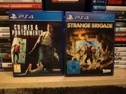 Sherlock Holmes Crimes & Punishment i Strange Brigade PS4 Playstation4