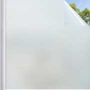 Folia okienną samoprzylepna statyczna mleczna mrożona 40x200