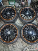 komplet felg mercedes amg orange 18" oryginal MB