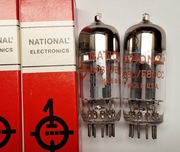 Lampa duotrioda National USA 6085 / E80CC (ECC82)