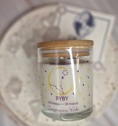 Świeca Zodiakalna, świeca dla Ryby  znak zodiaku, tarot