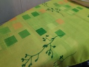 Nowy obrus plamoodporny 100x150cm zielony 