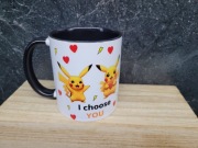 Kubek pokemon walentynki zakochanych mąż żona