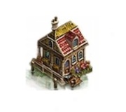 5 szt Mały domek nad rzeczką Settlers Online