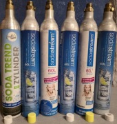 Pusta butla, nabój, cylinder CO2 425g z gwintem - głównie po SodaStream