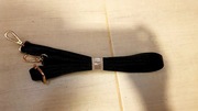Pasek do Torebki Czarny - Regulowana Długość 