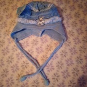 Czapka niemowleca chlopieca nowa polska