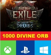 1000 DIVINE ORB ORBÓW POE 2 THE LAST OF THE DRUIDS LIGA FATE OF THE VAAL