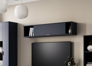 Wisząca półka nad telewizor granatowa PULA PL-08