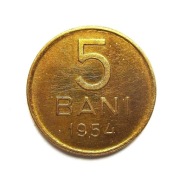 5 Bani 1954 r.- Rumunia 
