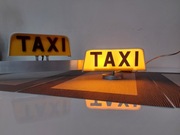 Kogut podświetlanyTAXI taki jak z PRL.